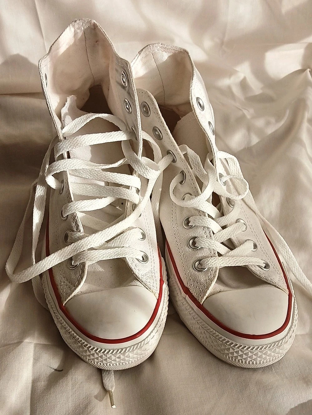 Converse Chuck Taylor All Star High Top Sneakers White Women's US 9